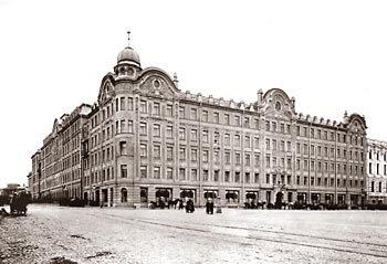 Hotel Peterhof in Moscow :: Mokhovaya Str., Moscow.
Architect Shaub V.V. Photographer Pavlov I.P.