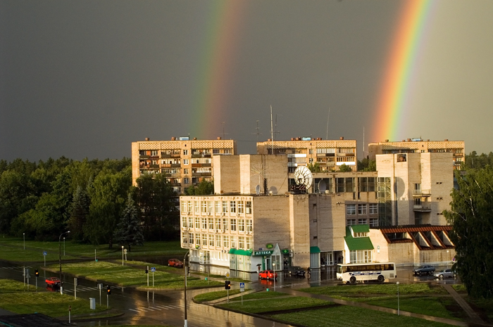 Две радуги :: Фото Сергея Маркова