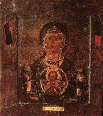 Our Lady of the Miracle (Znamenie). Novgorod, St Sophia Cathedral :: 
