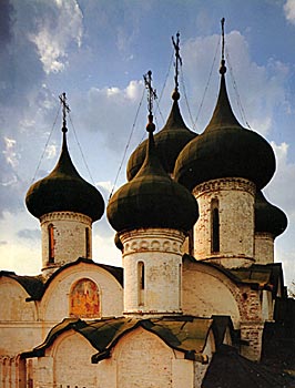 The Cathedral of the Transfiguration :: The Monastery of the Holy Saviour of St.Yefim in Susdal
(1507-1511, second half of sixteenth century)