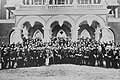 Представители русского дворянства у дворца в Петровском парке на Коронационных торжествах 1896 года в Москве