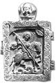 Икона-мощевик князя Константина (Дмитриевича?). Из Благовещенского собора Московского Кремля