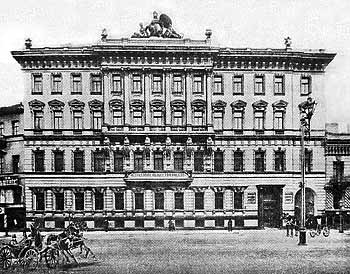 The Managing Committee House of the Insurance Company "Russia" in St.Petersburg at Morskaya Street, 37 :: Architects Benua L.N., Levi Z.Ya.