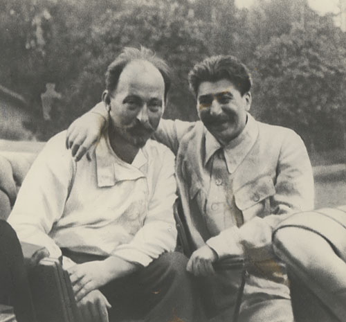 Ф.Э.Дзержинский и И.В.Сталин