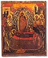 Успение Богоматери. Икона, Кирилло-Белозерский музей.