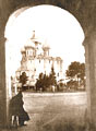 Novodevichy Convent. View of Smolensky Cathedral