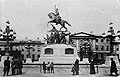 Monument to Skobelev M.D. in Skobelevskaya Square in Moscow