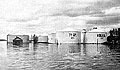 View of the Association "Nobel Bros" Oil Reservoirs in Samara during the Flood