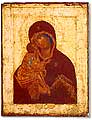 Богоматерь Донская. ГТГ (из Успенского собора г. Коломны)
