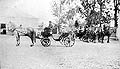 The Konshins Carriages in the Yard of the Stud-Farm in the Estate "Lipitsy"