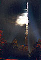 Ostankino TV-tower: burns and shows